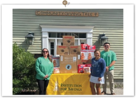 Topsfield Giving for Good team donated to Community Giving Tree