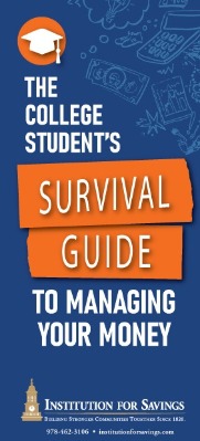 The College Student's Survival Guide - brochure graphic