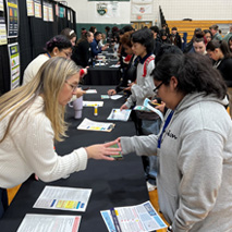 Credit for Life Fair at Lynn Classical High School