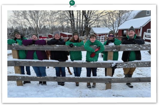 ROC staff at NEER North Horse Rescue